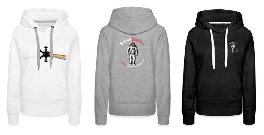 SnowBrains store, hoodie