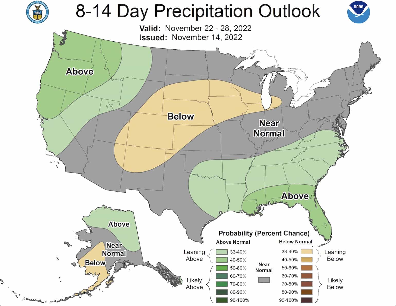 precipitation outlook