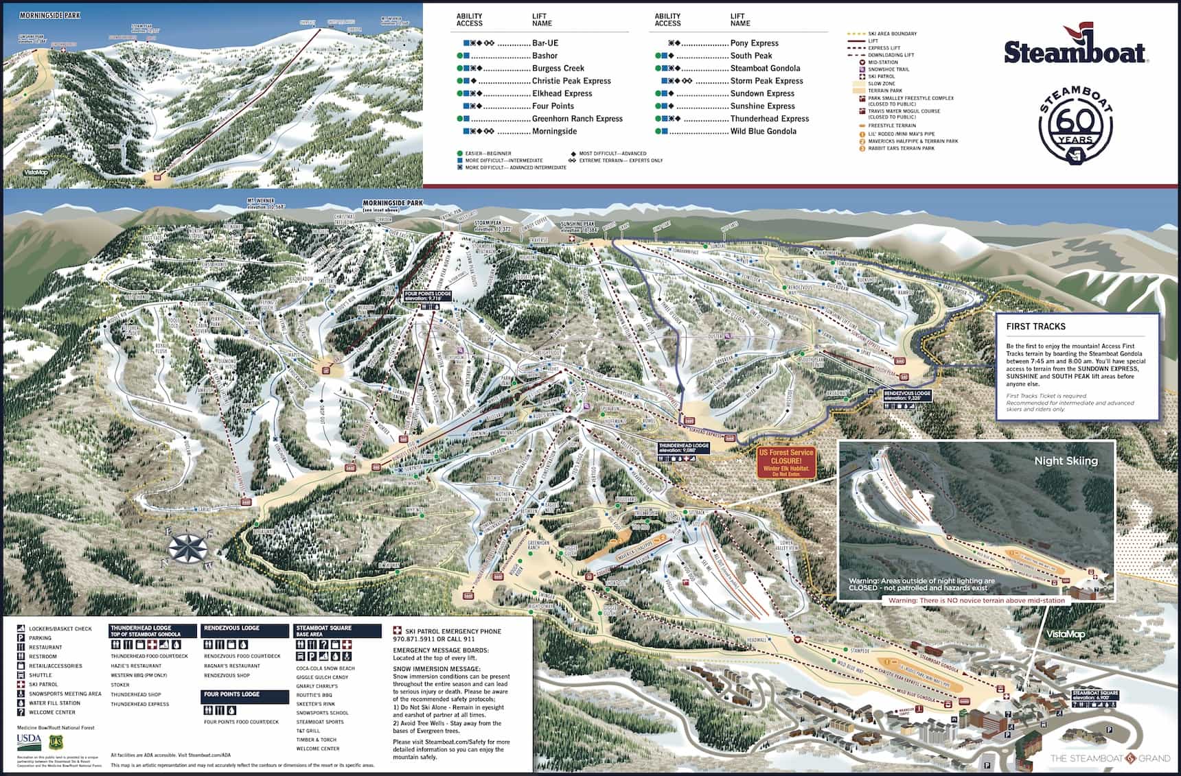 steamboat trail map