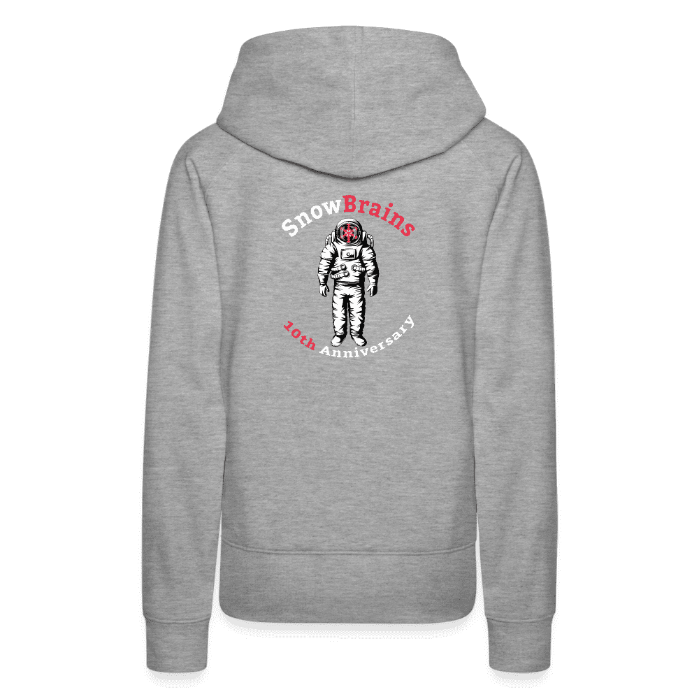 SnowBrains store, hoodie, 10th anniversary