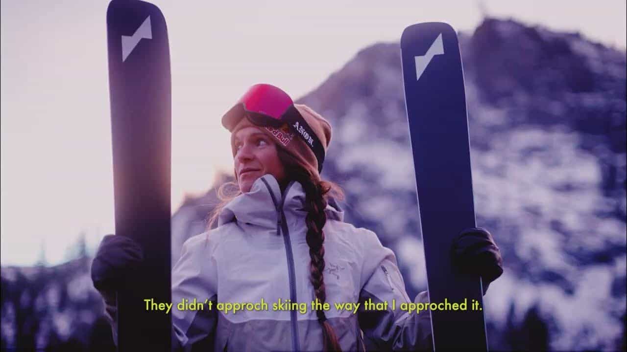 Michelle Parker peak skis