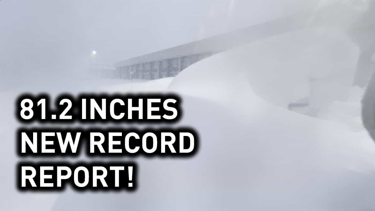 Hamburg, New York, snow, record,