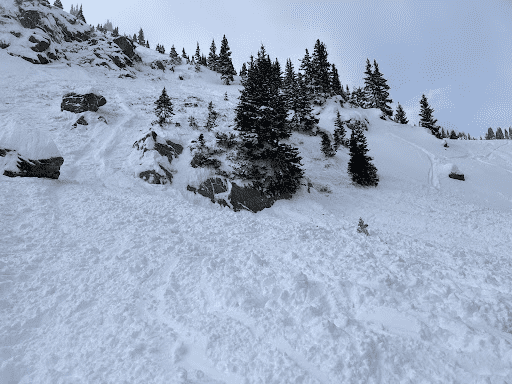 avalanche, berthoud pass, 