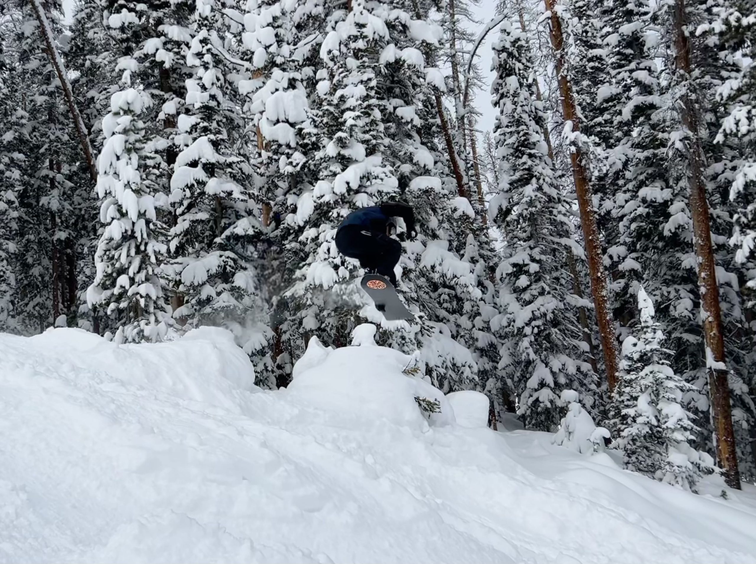 Powdery Side Hits, winter park powder day,