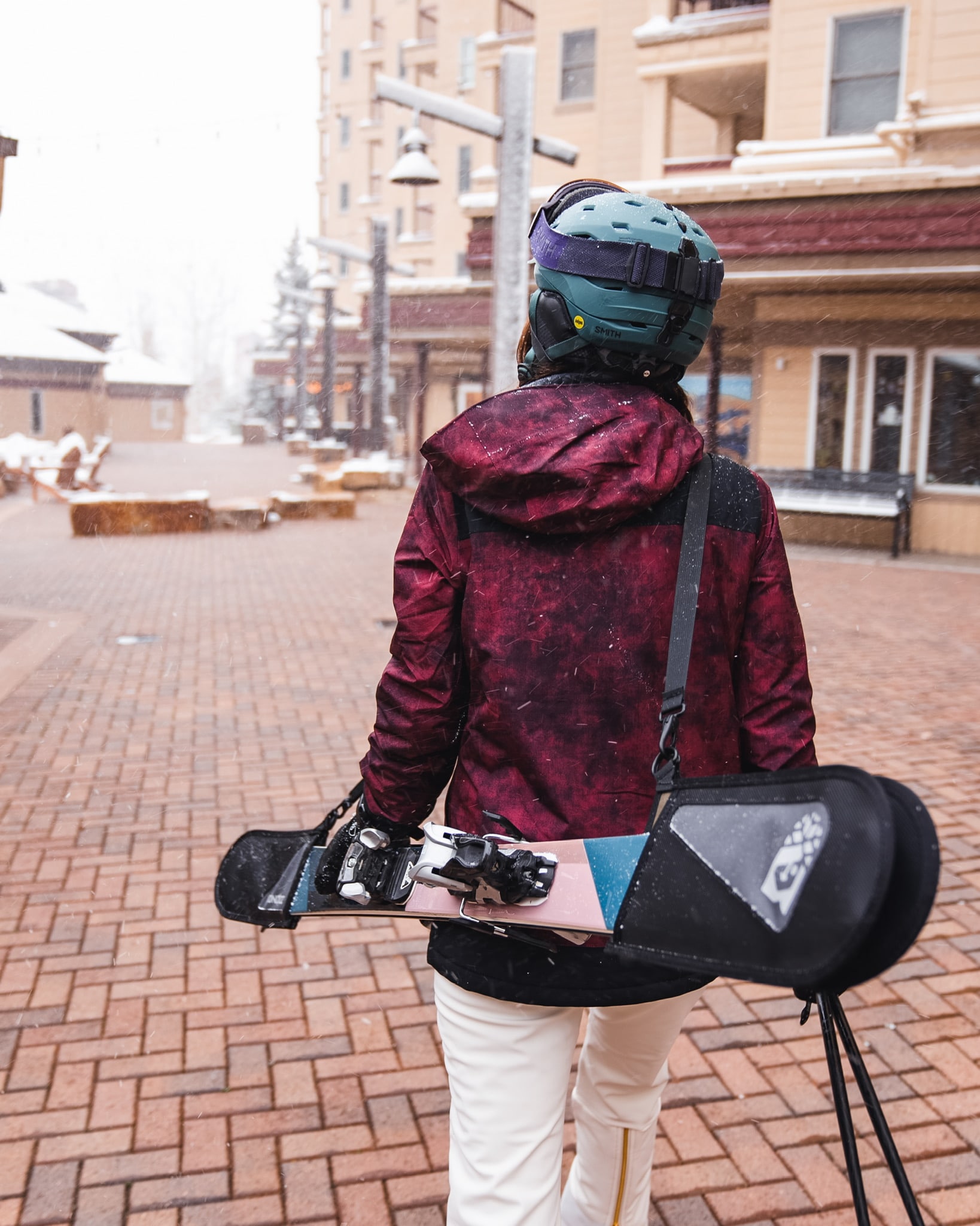 Innovative Gear: Portable Snowboard Footrest and Anti-Theft Lock -  SnowBrains