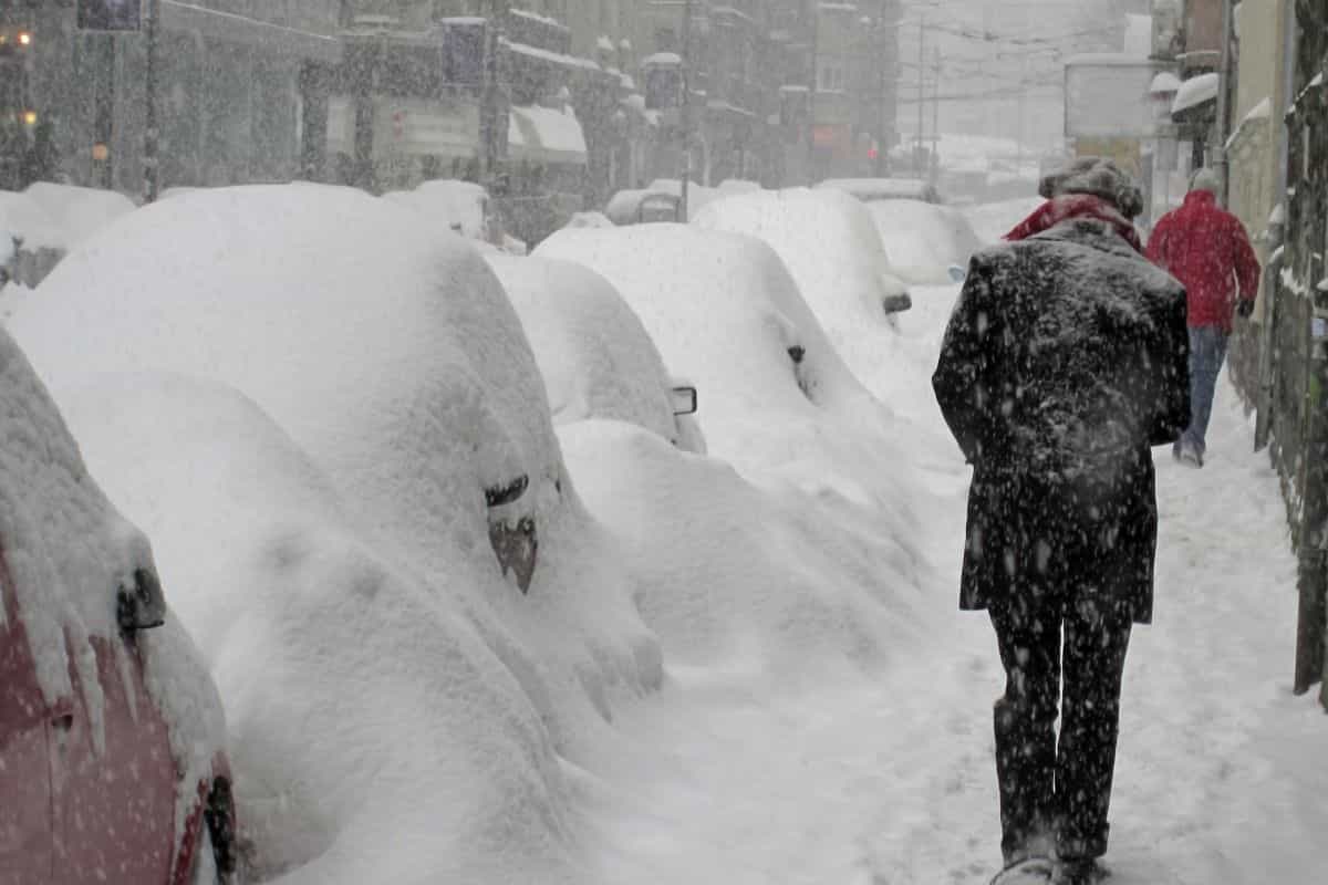 New York snow