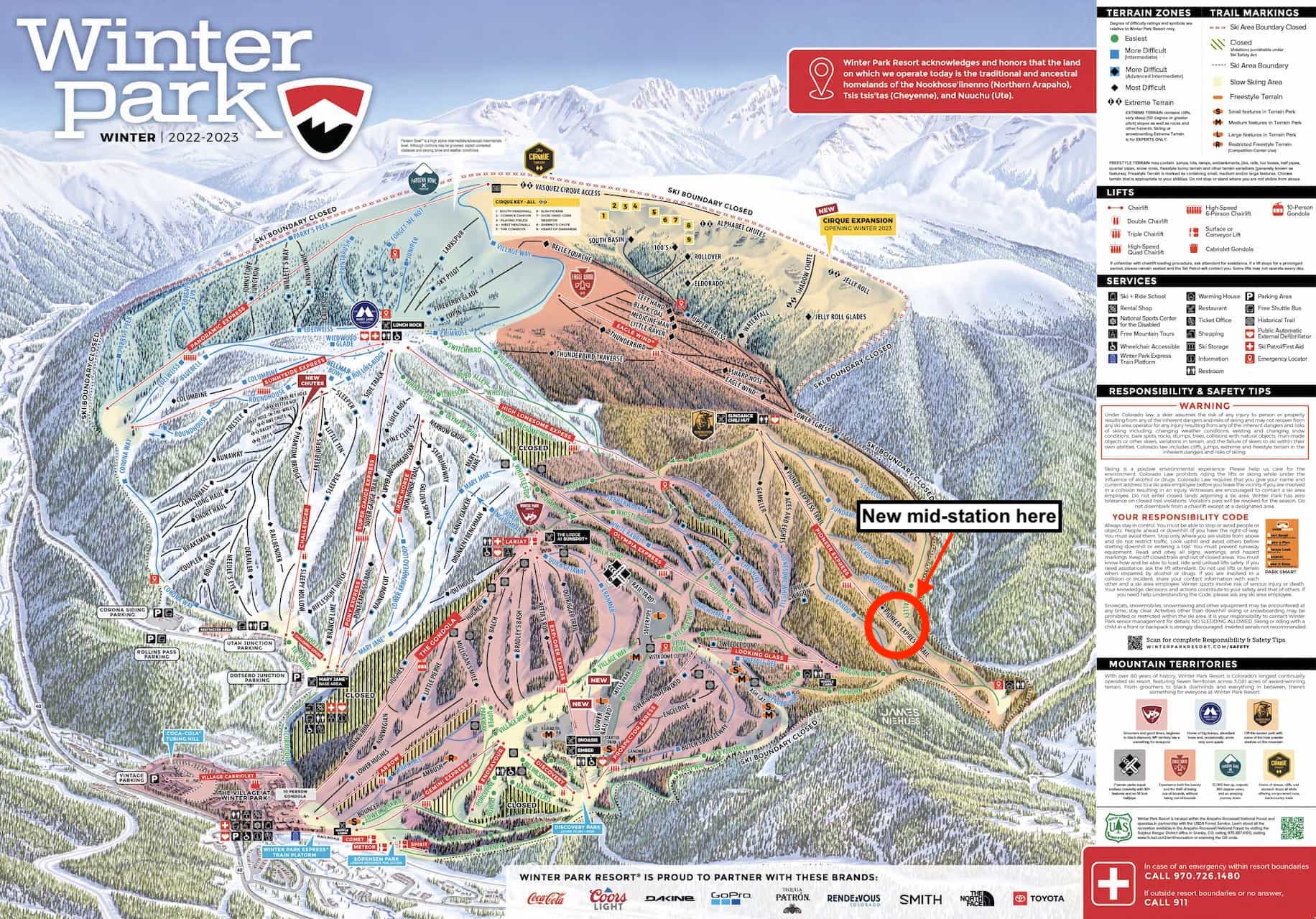 Winter Park Resort, CO, Replacing Pioneer Express Chair Next Summer