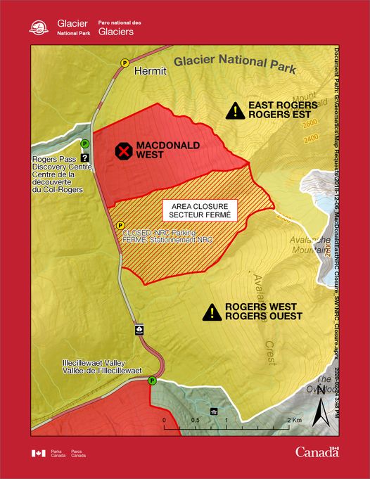 BC backcountry skiing closures