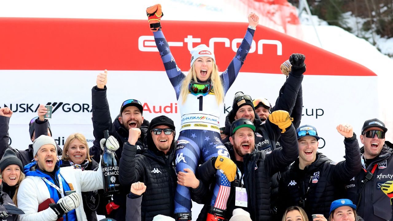 Mikaela Shiffrin Ties Lindsey Vonn's World Cup Record With Win #82 ...