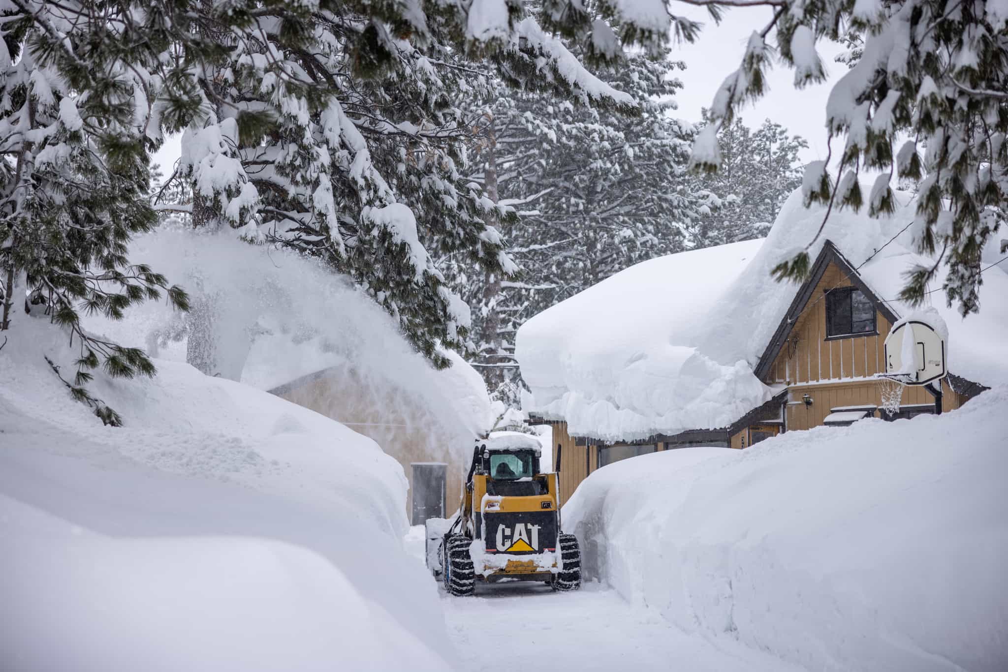 [PHOTOS] Mammoth Mountain, CA, Closed Today Due to Too Much Snow With