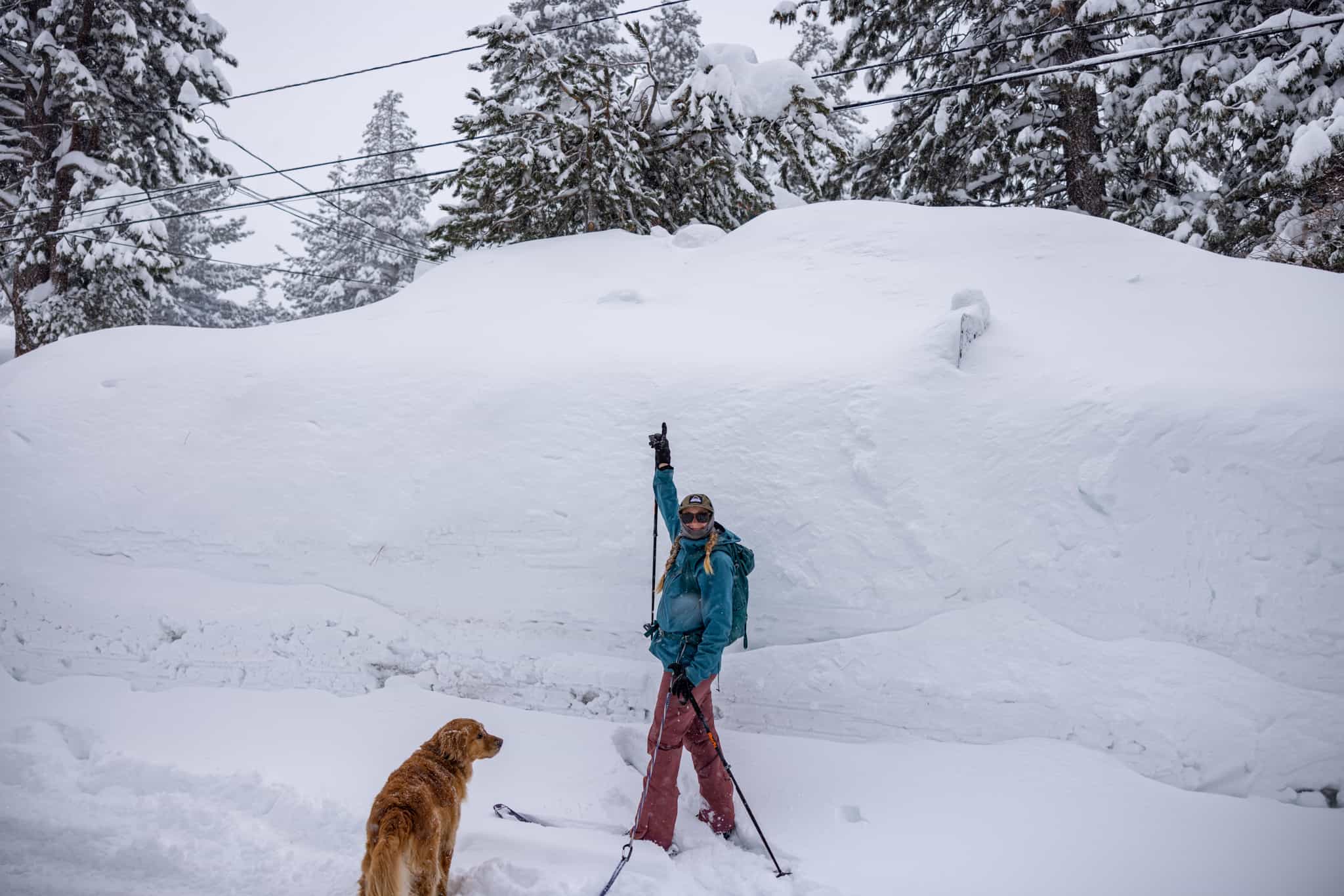 [PHOTOS] Mammoth Mountain, CA, Closed Today Due to Too Much Snow With