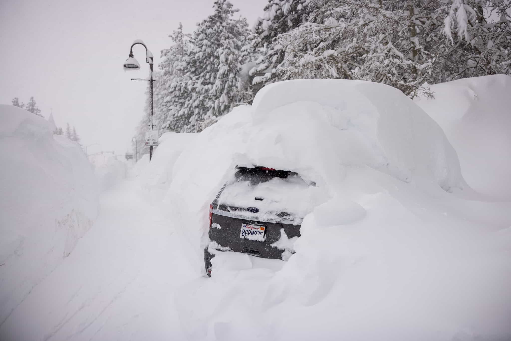 [PHOTOS] Mammoth Mountain, CA, Closed Today Due to Too Much Snow With