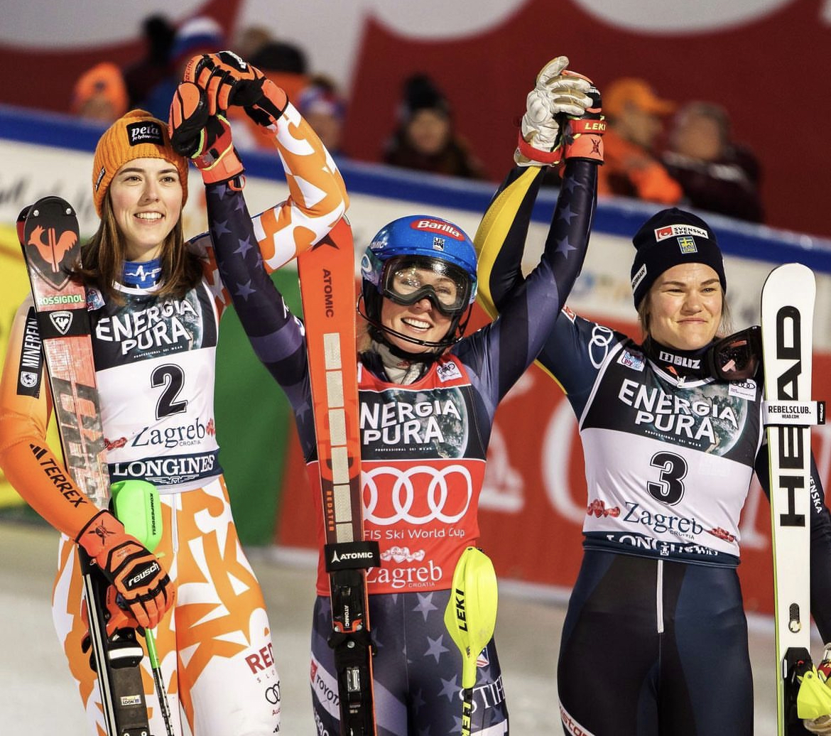 Vlhova Shiffrin Swenn Larsson