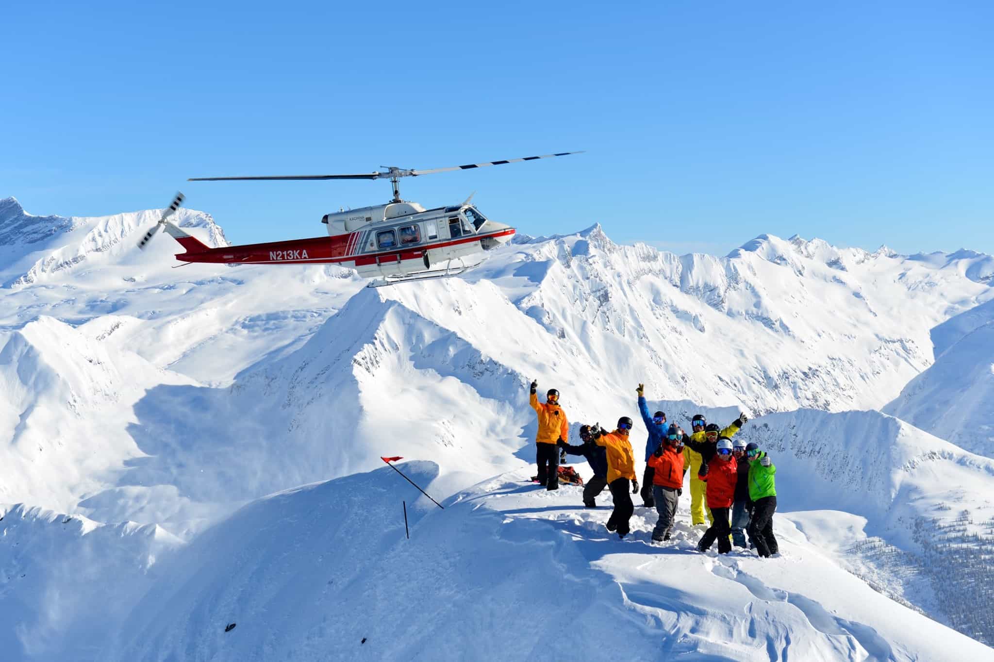 CMH Heli Ski avalanche