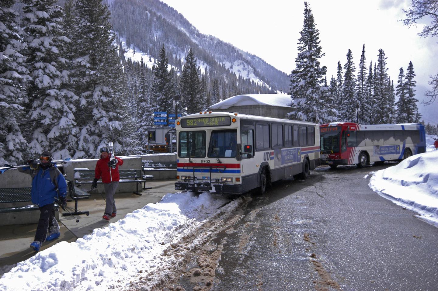 Snowbird UTA bus