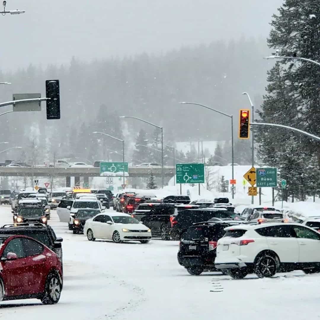 traffic, Truckee, tahoe,