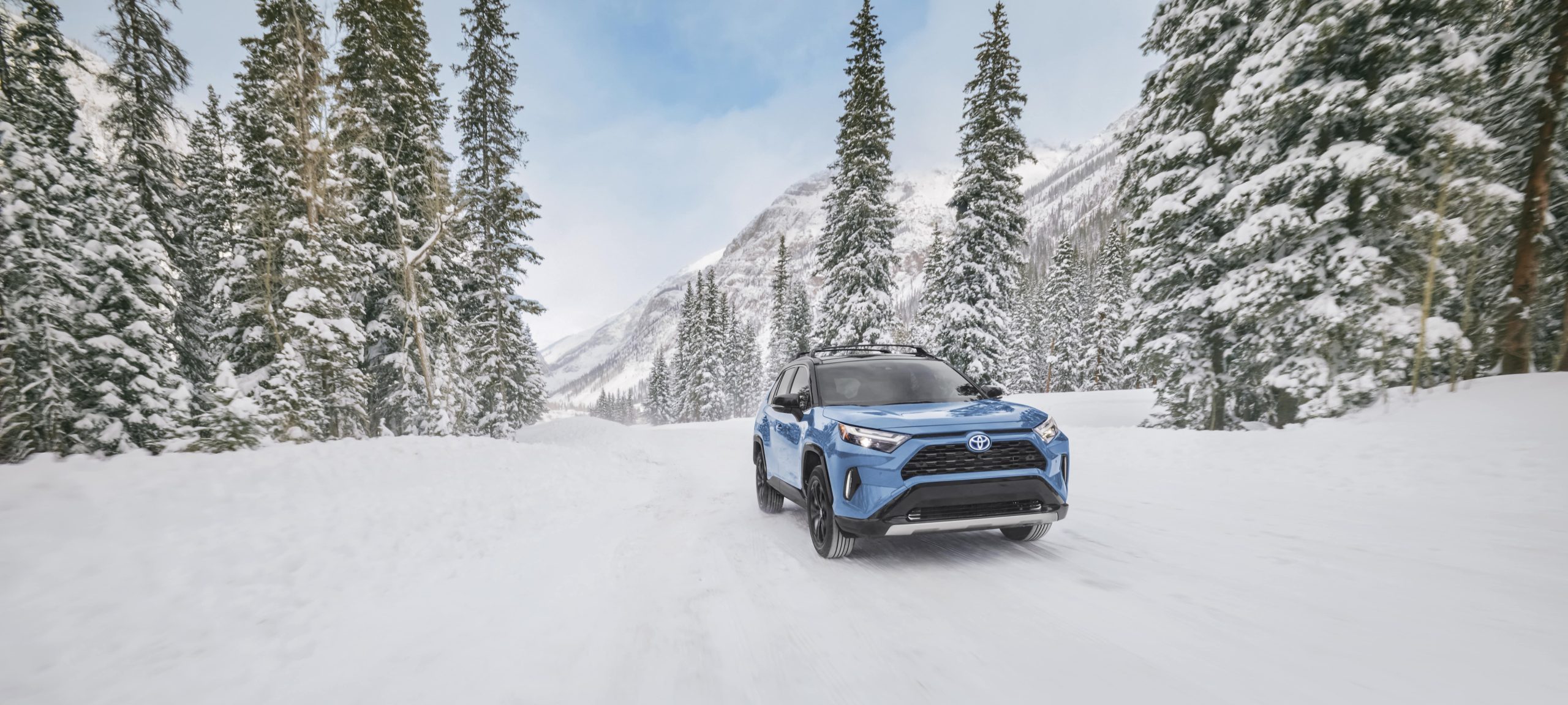 Toyota RAV4 Hybrid untuk salju