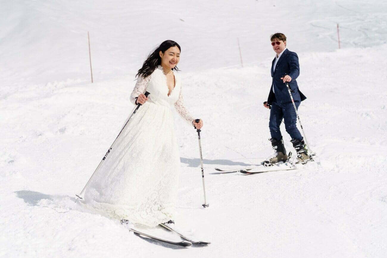 Les Arcs wedding