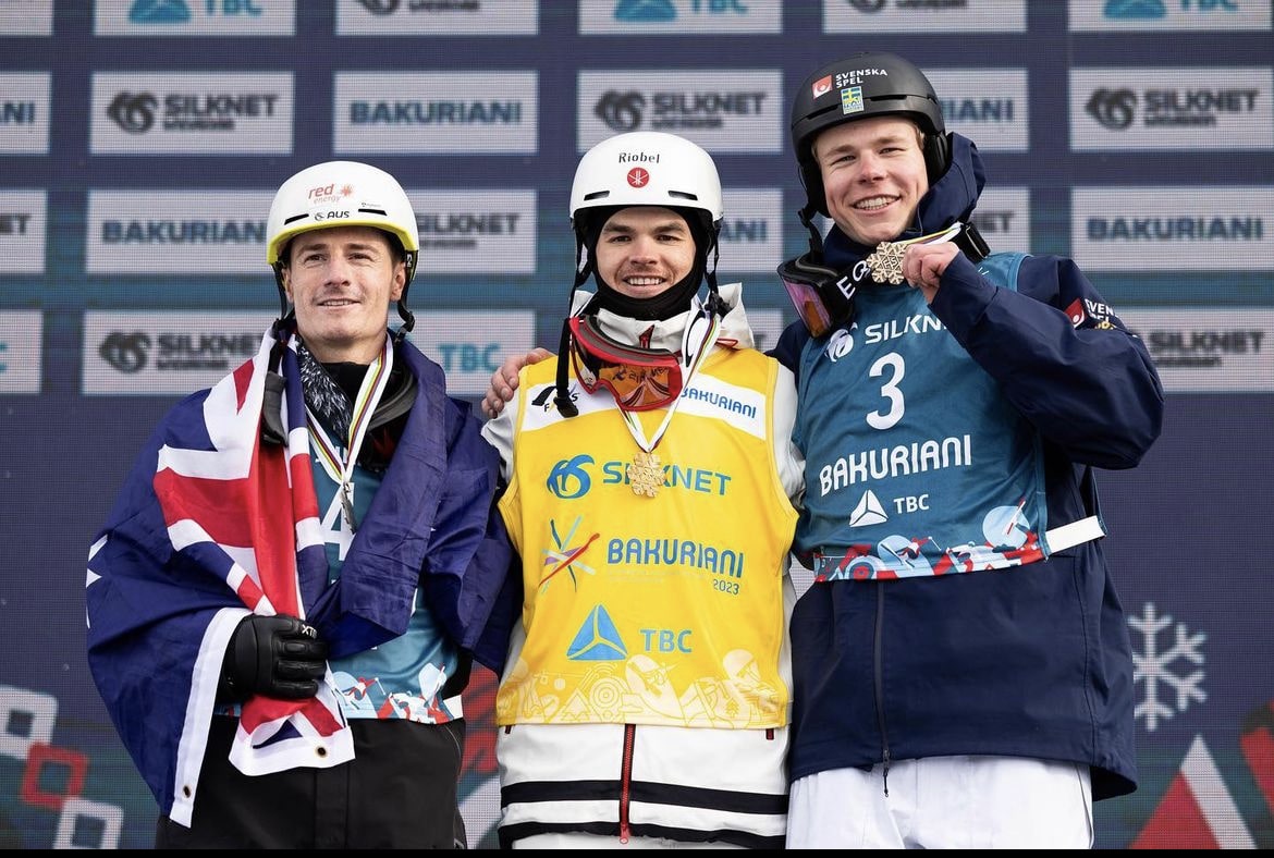 Men’s Podium Moguls