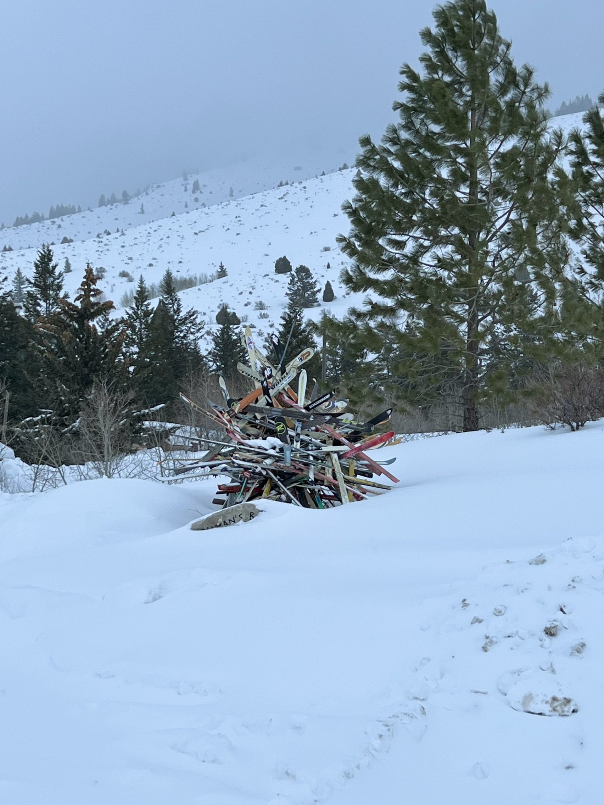 Pebble Creek Ski Resort - Knee Deep Powder Weeks After A Storm