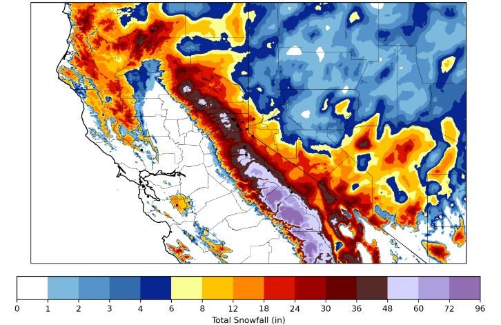 Mt. Baldy Snow Forecast