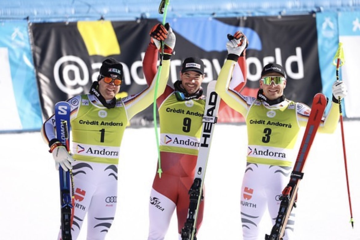 Podium Downhill