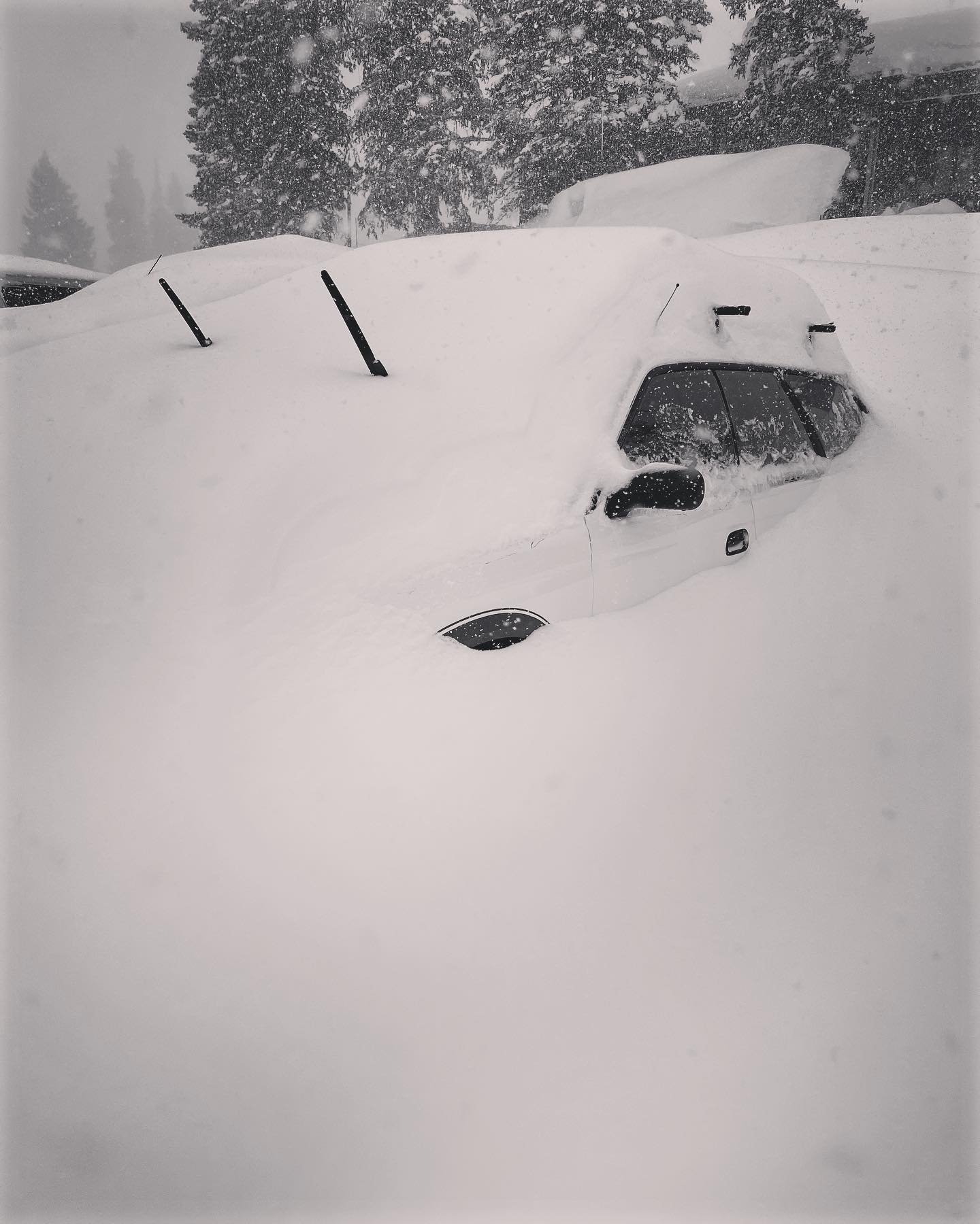 Car in snow