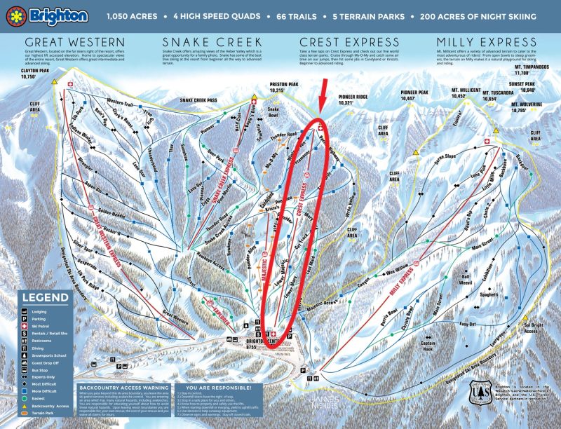 Brighton Trail Map