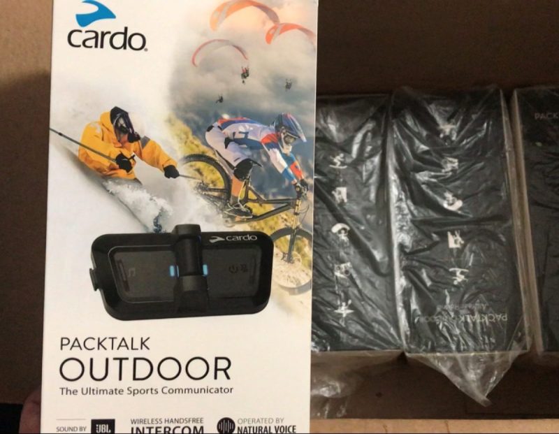 Intercomunicador Cardo Outdoor - Ski, Snowboard, Surf, Mtb