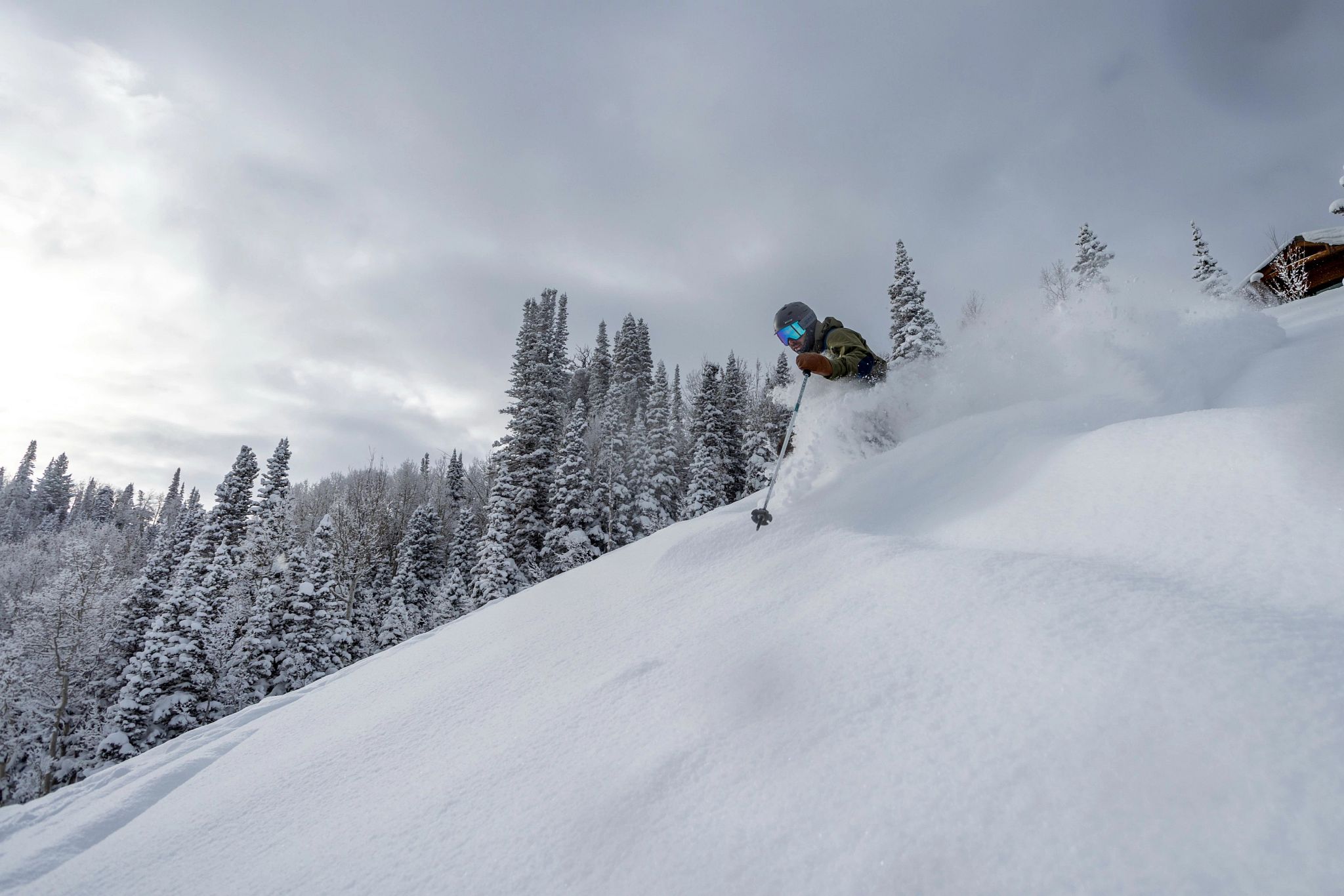 powder skier deer valley