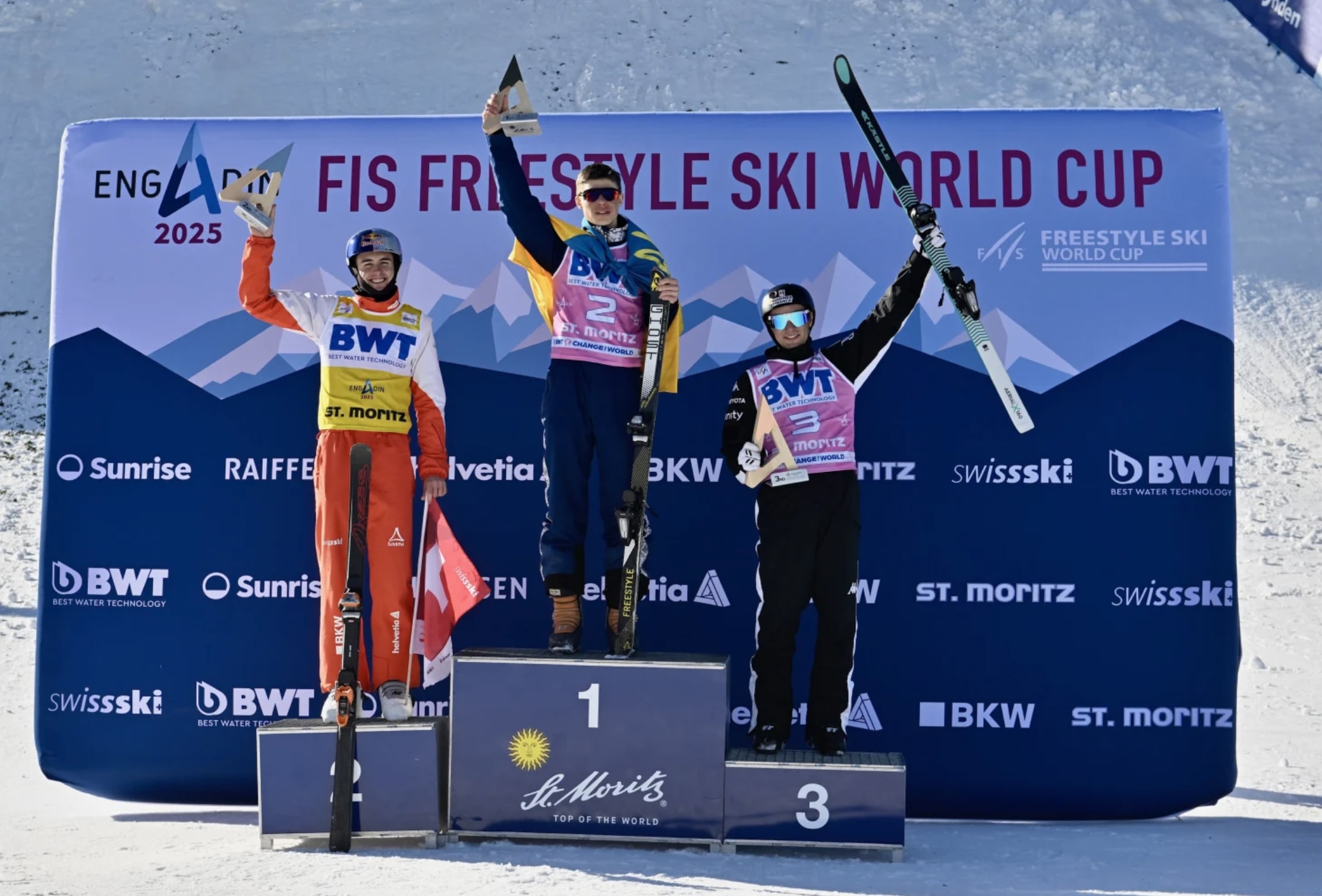 Men’s Podium aerials