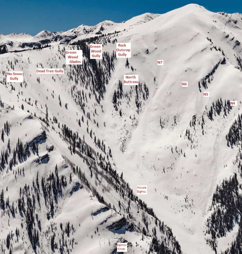 avalanche, colorado, aspen highlands, maroon bowl