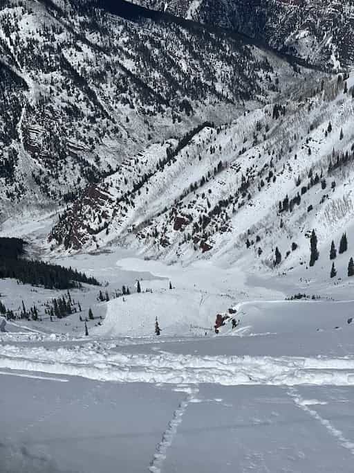 avalanche, colorado, aspen highlands, maroon bowl