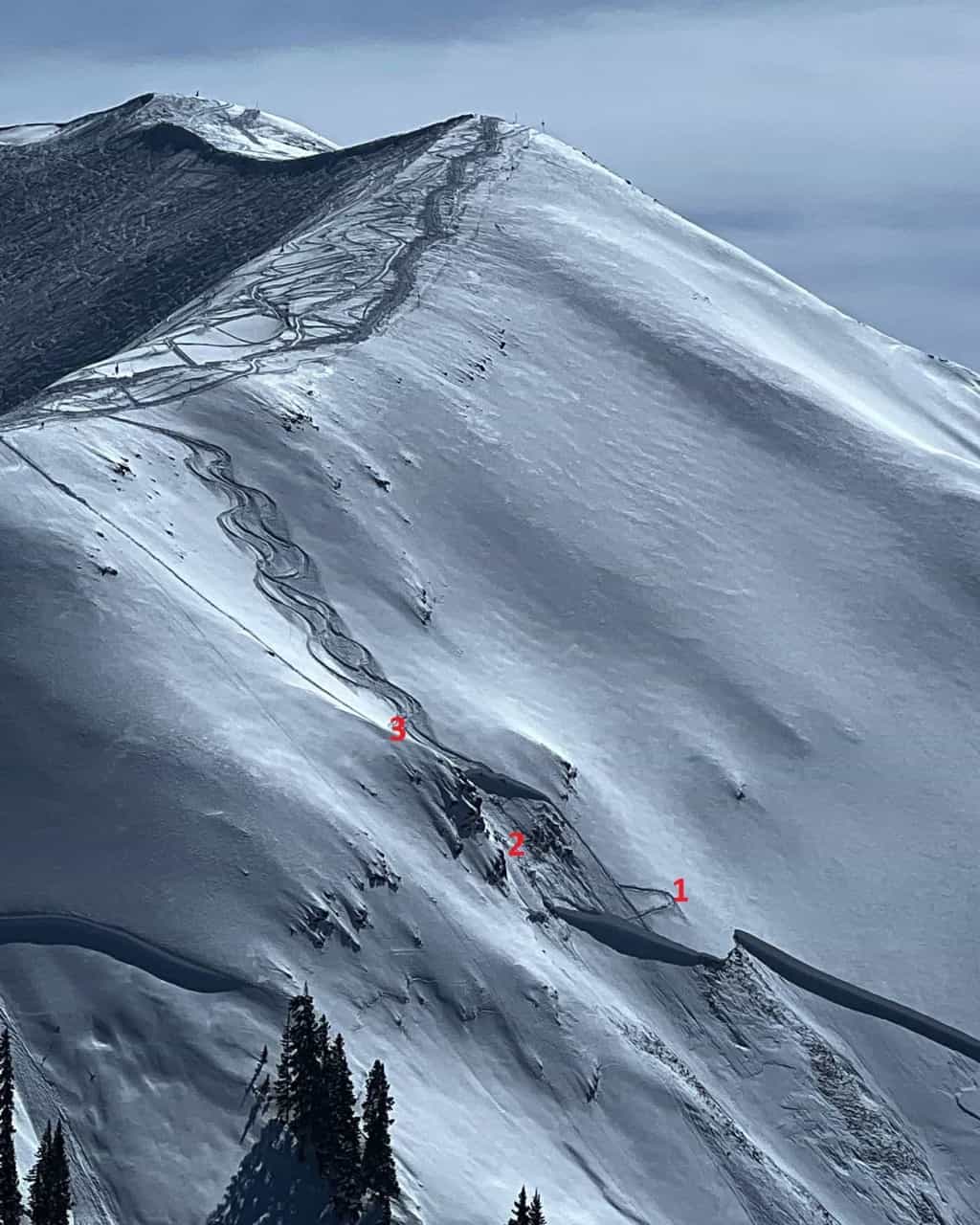 avalanche, colorado, aspen highlands, maroon bowl