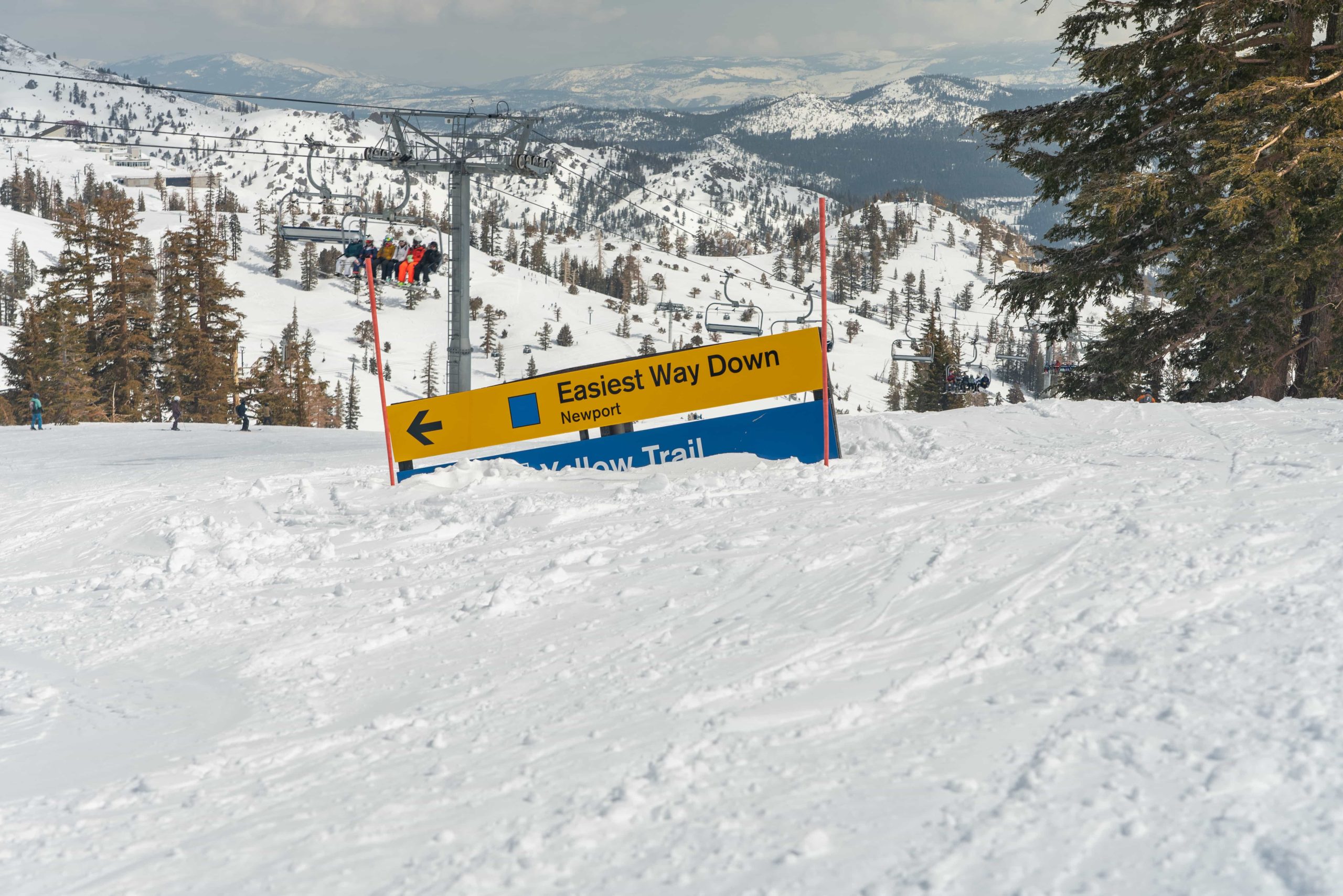 Palisades Tahoe, snowfall record, 