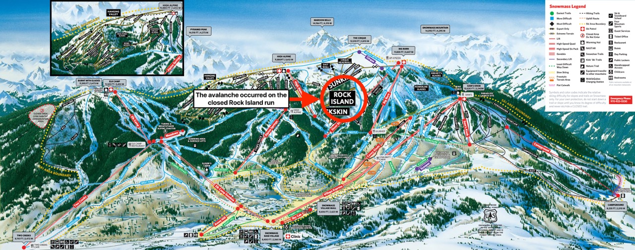 aspen snowmass, avalanche