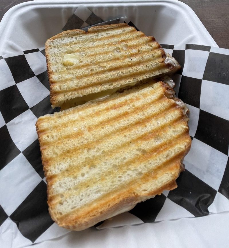 Tillamook grilled cheese