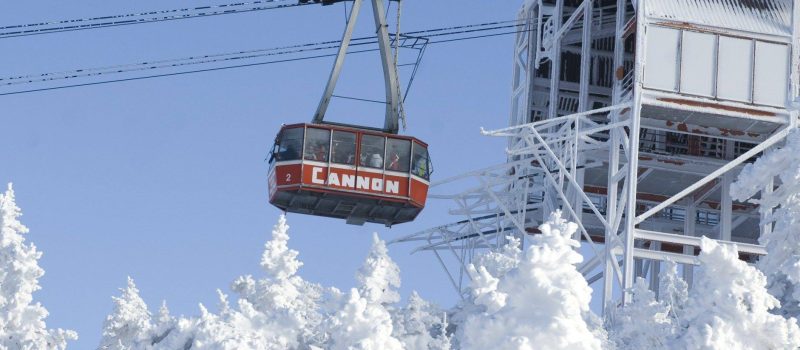 Tram at Cannon Mountain in New Hampshire