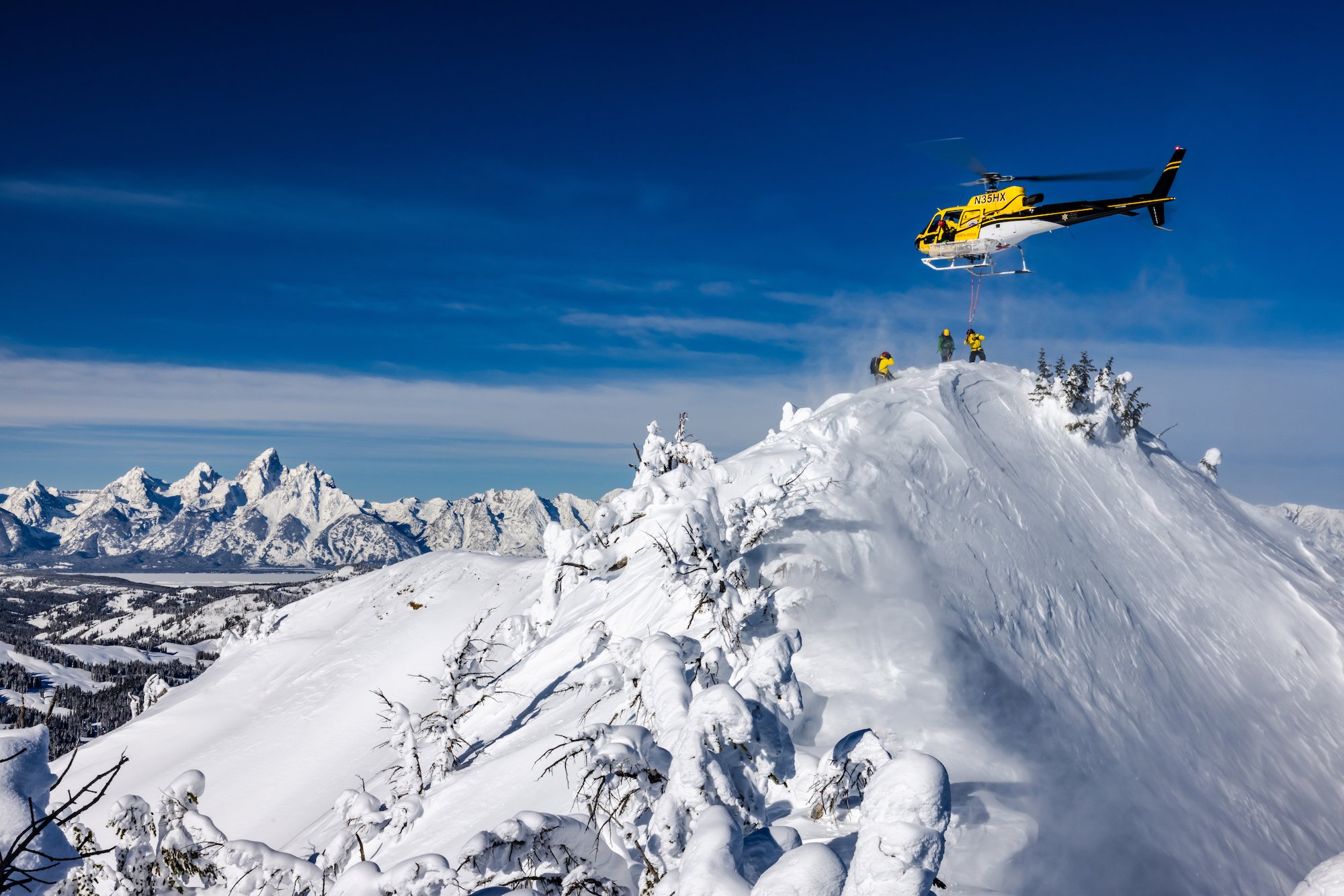 Teton County Helicopter Search and Rescue Mission