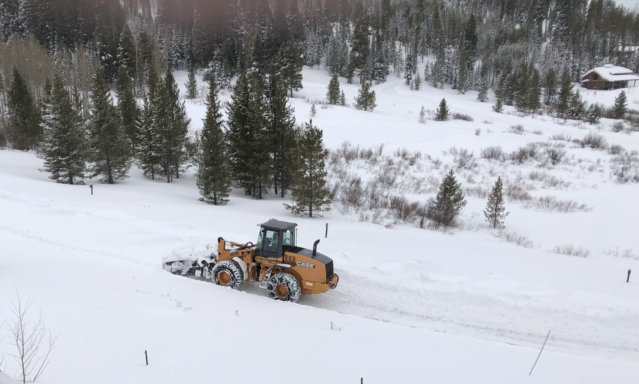 Digging out in clark co.