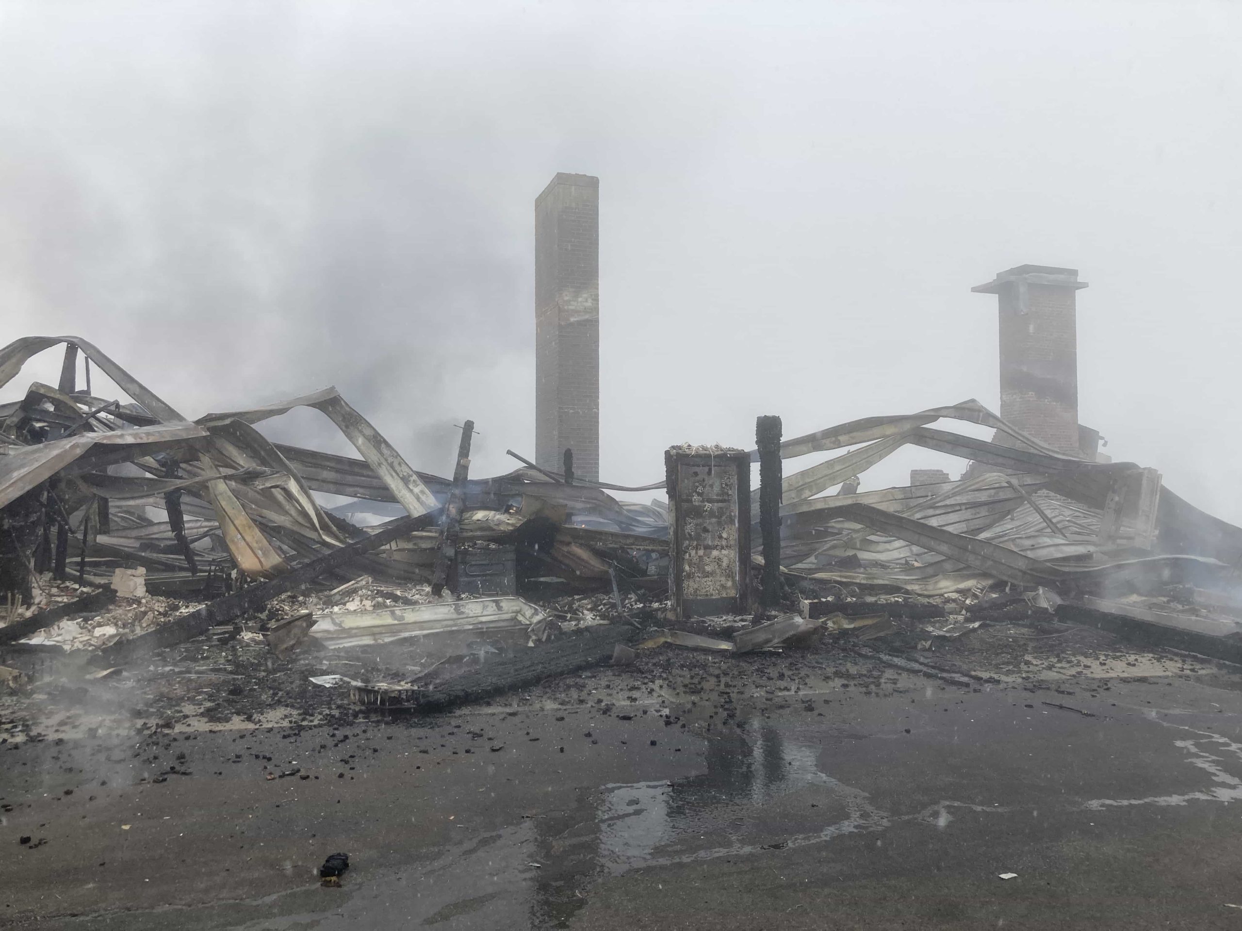 Fire Destroys Day Lodge at Hurricane Ridge Ski and Snowboard Area, WA