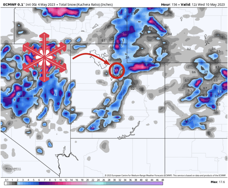 SnowBrains Forecast Bonus Freshies in Utah Snowpack Review SnowBrains