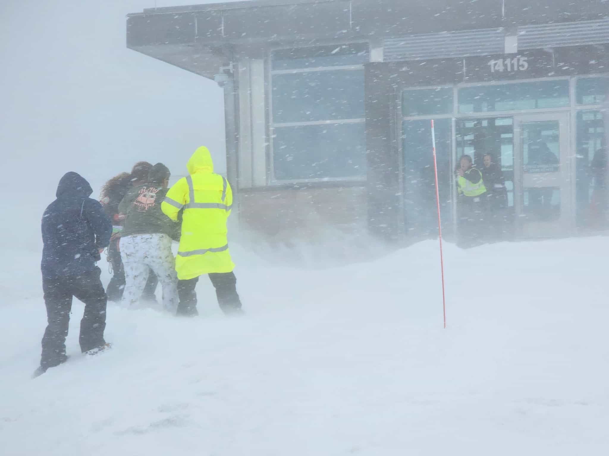 Blizzard, pike's peak, colorado