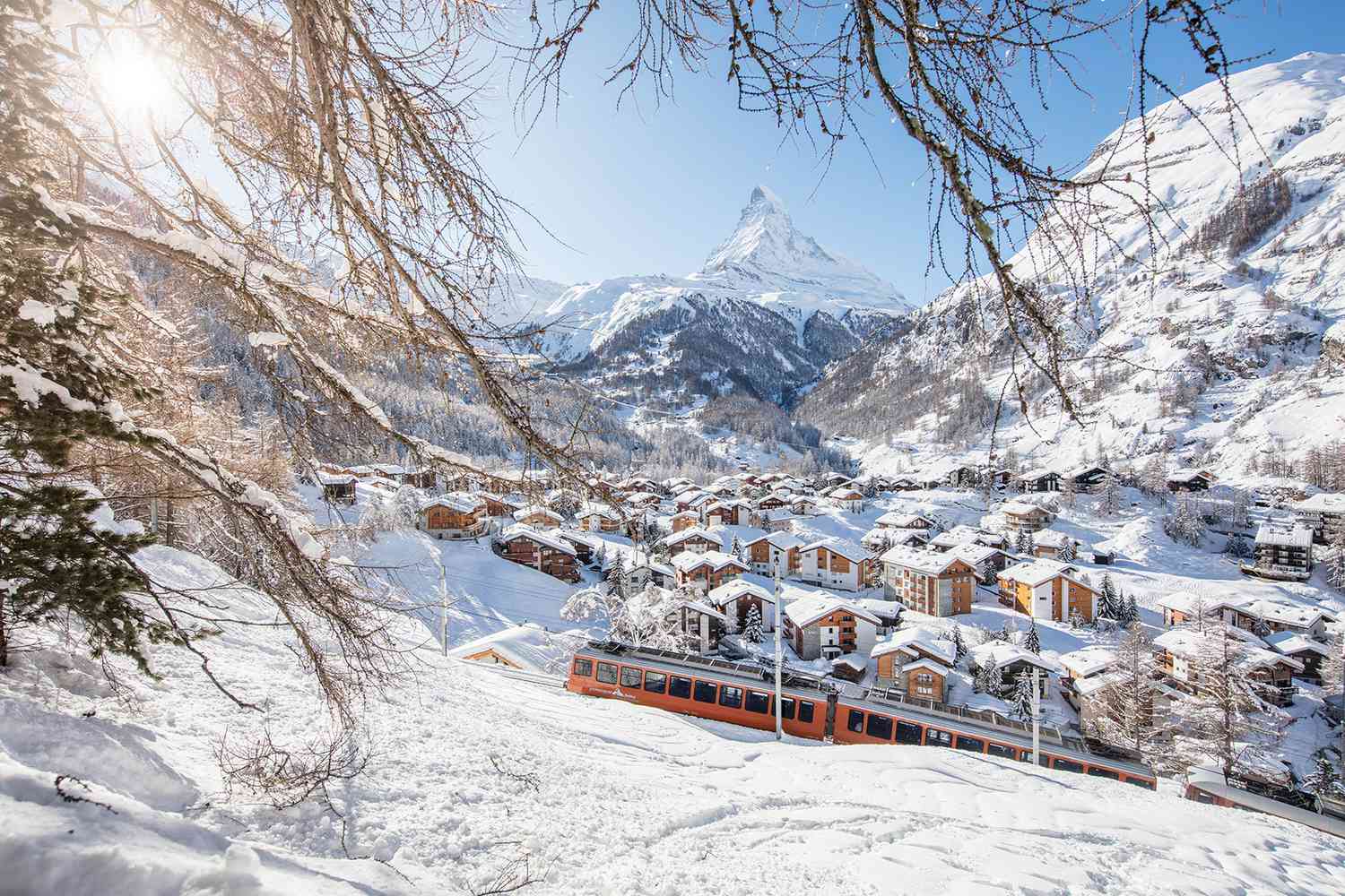 Swiss Ski Town