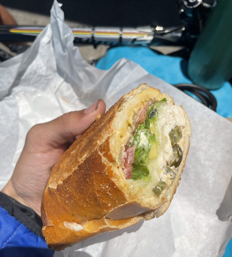 Had to get a sourdough sandwich. Photo Credit: Luke Guilford