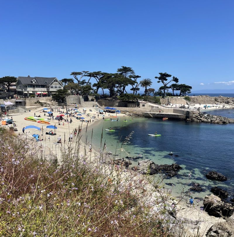 Lover's Point Park off the coast of Pacific Grove. Photo Credit: Luke Guilford