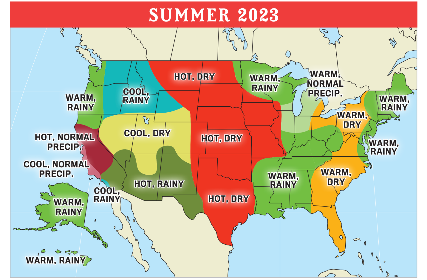 Summer Weather Outlook 2024 Image to u