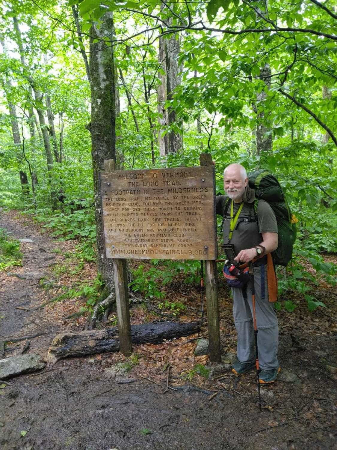 hiker missing Appalachian trail killington vermont