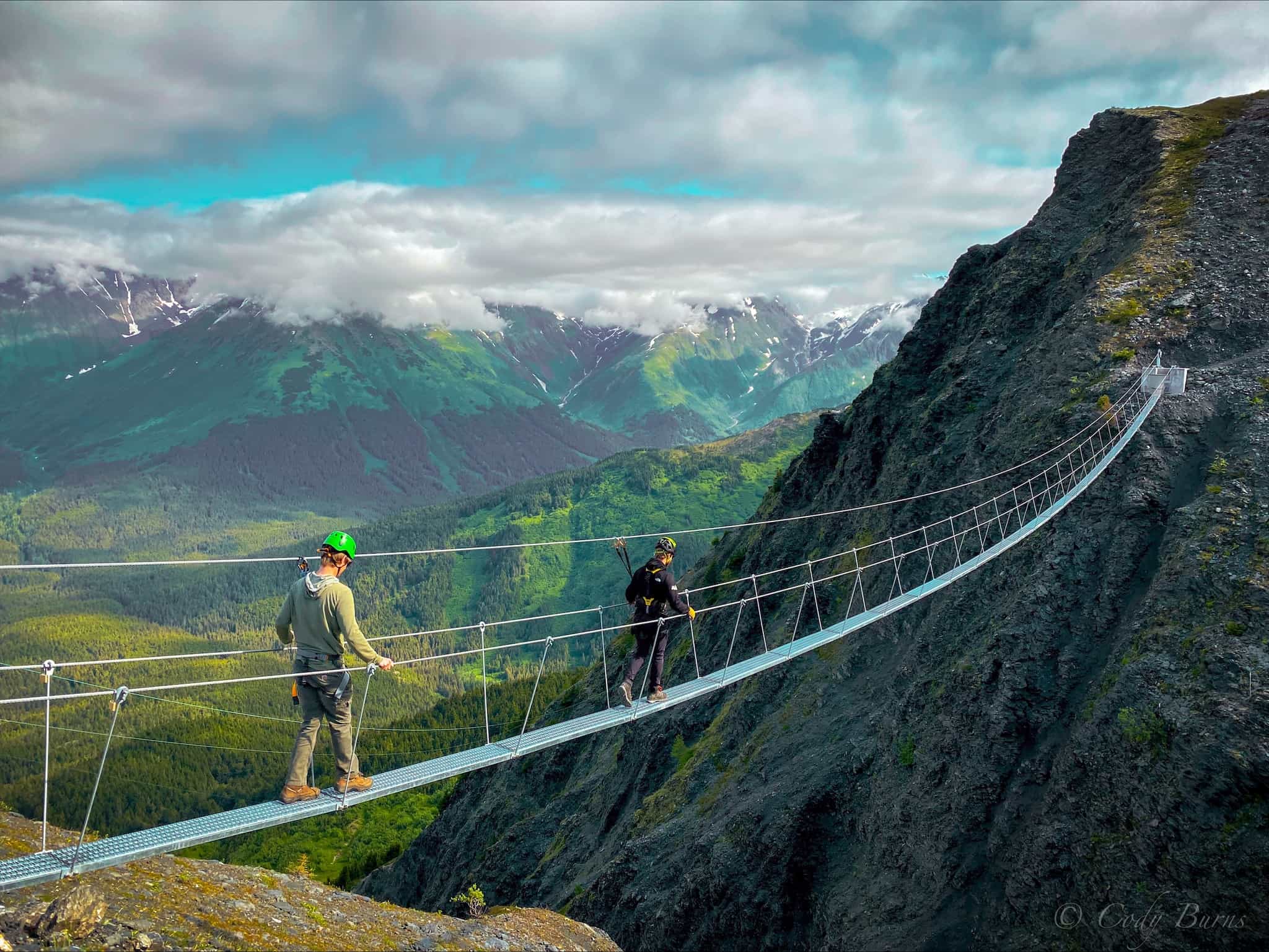 Alyeska Resort, AK, Opens New Skybridges Suspended 2,500 Feet Above the ...