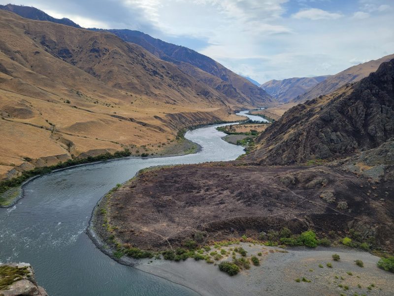 The Snake River is between Idaho and Oregon. Photo Credit: Tributary Whitewater 